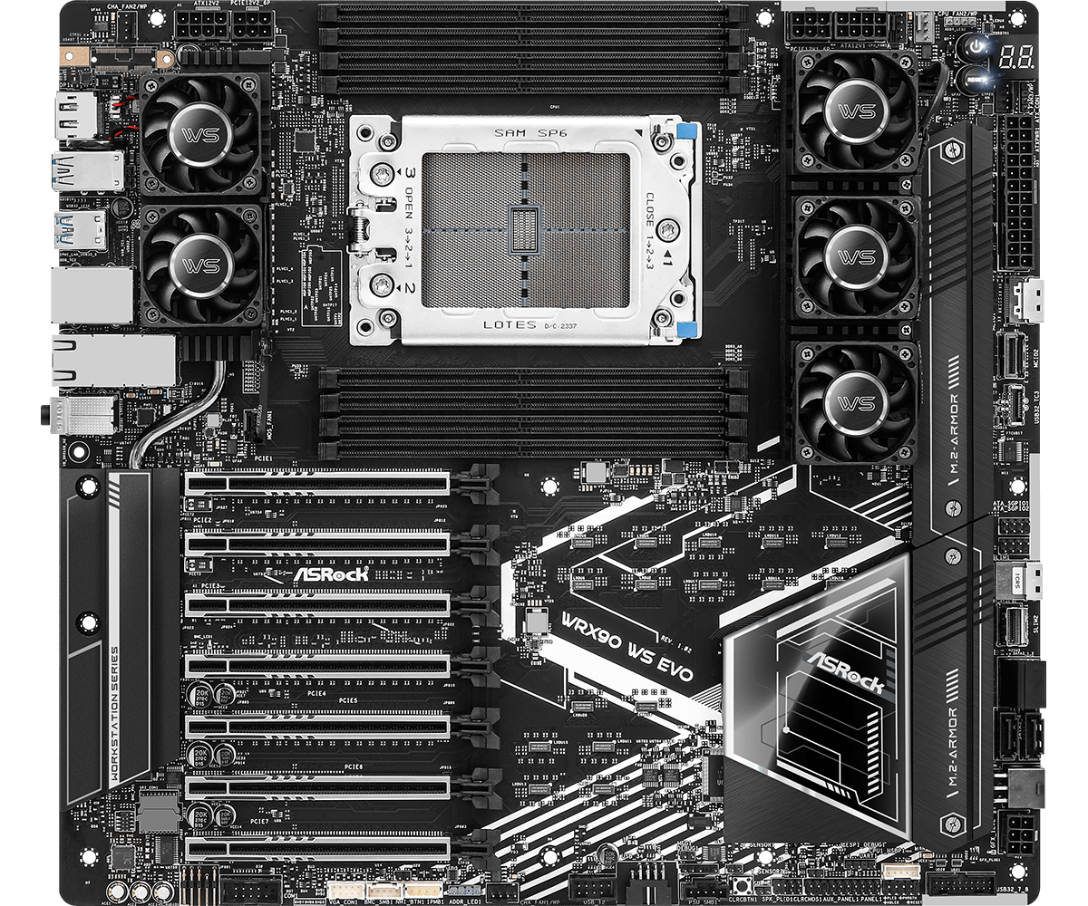 ASROCK WRX90 WS EVO