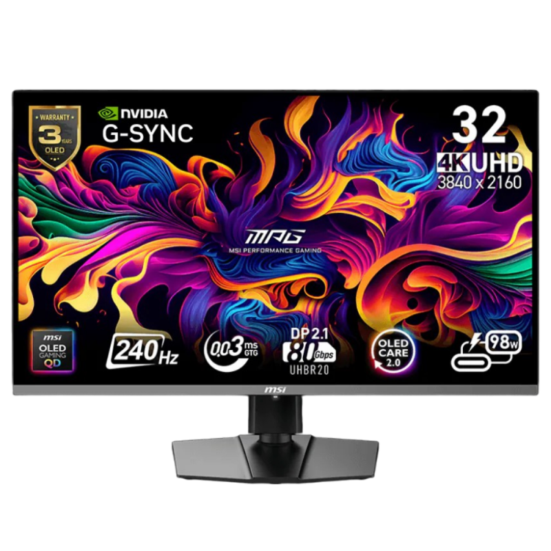 MSI MPG 322URX QD-OLED 4K 240HZ