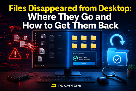 Files Disappeared from Desktop: Where They Go and How to Get Them Back