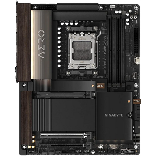 GIGABYTE X870E AERO X3D DARK WOOD