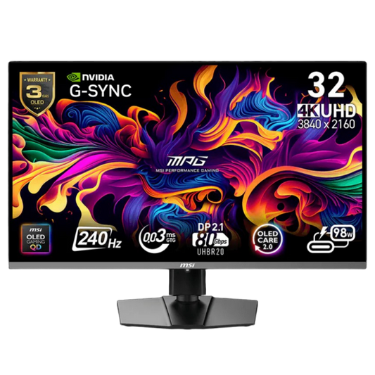 MSI MPG 322URX QD-OLED 4K 240HZ