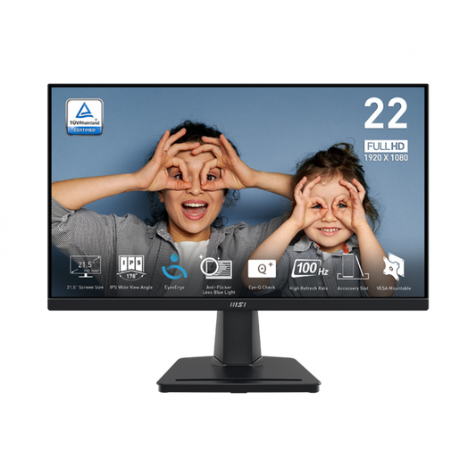 MSI PRO MP225 21.5" 100HZ