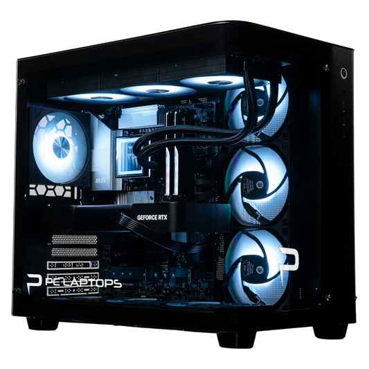 PC Laptops S-6 desktop, bottom 45-degree view