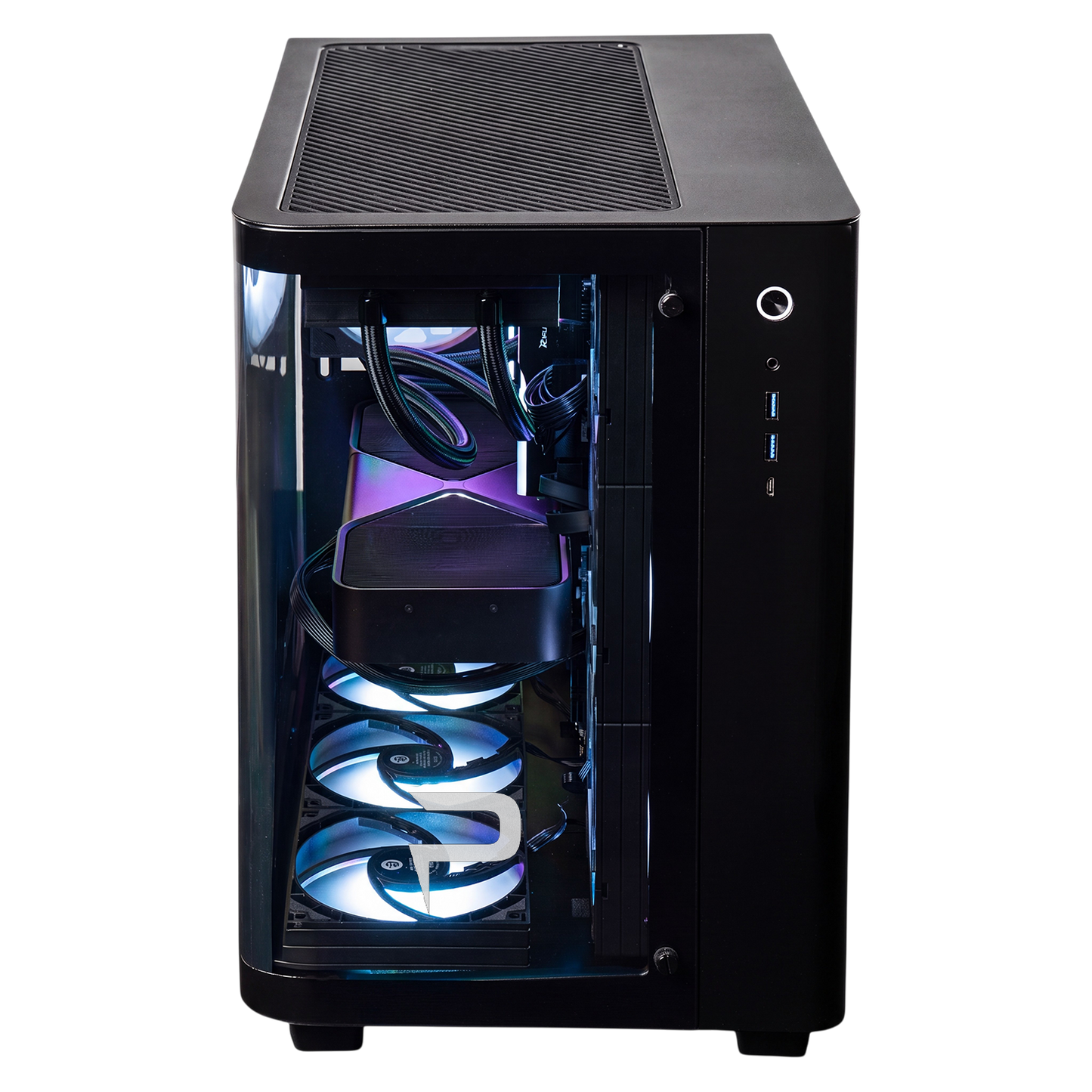 PC Laptops S-6 desktop, top-front angle