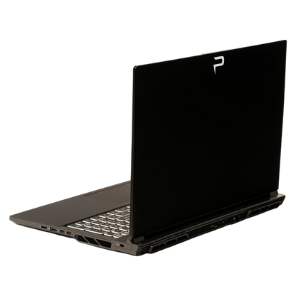 PC Laptops SMT-8 laptop — rear three-quarter, open