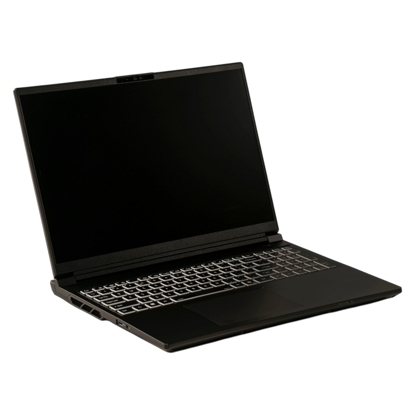 PC Laptops SMT-8 laptop — open three-quarter view