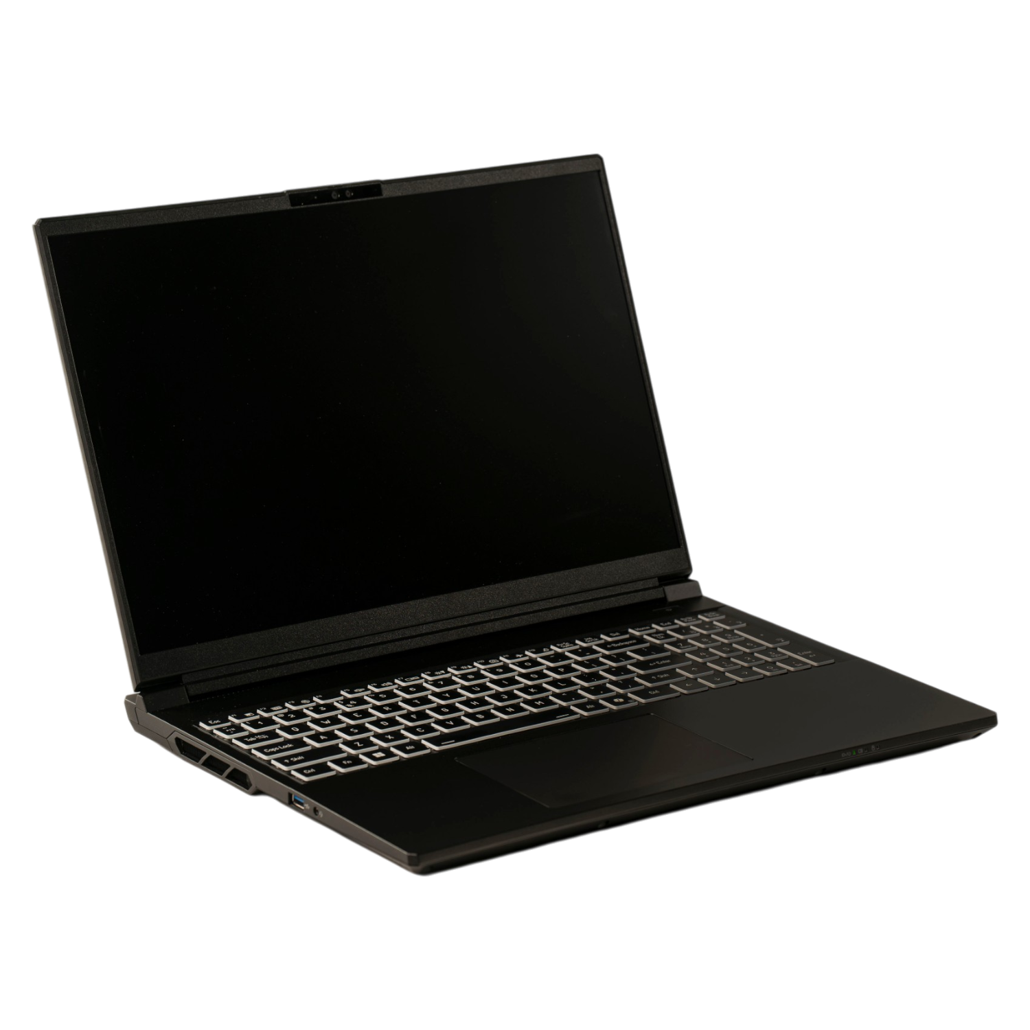 PC Laptops SMT-8 laptop — open three-quarter view