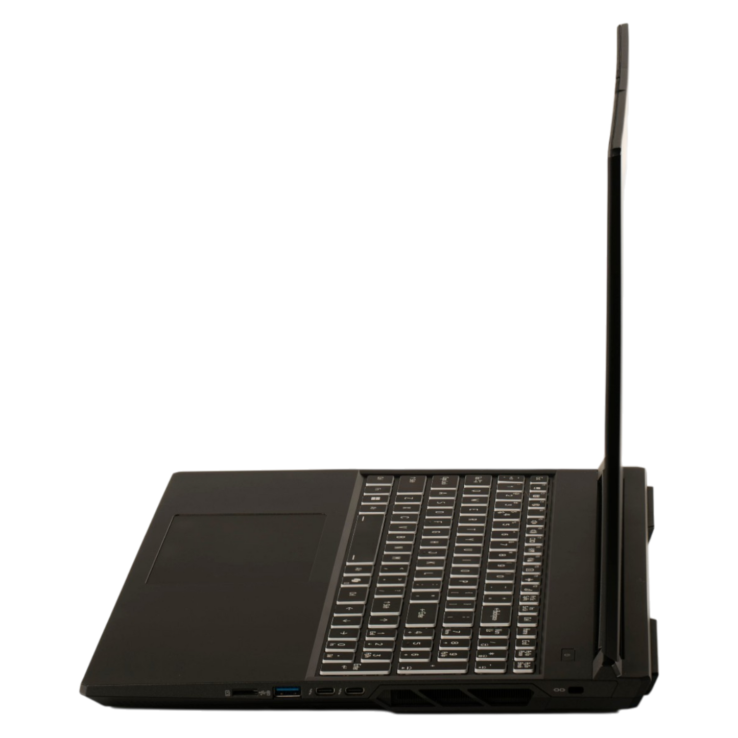 PC Laptops SMT-8 laptop — thin side profile, open