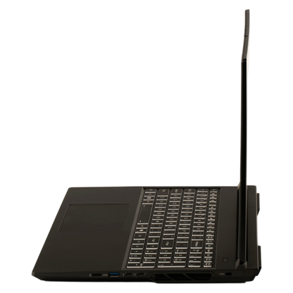 PC Laptops SMT-8 laptop — thin side profile, open